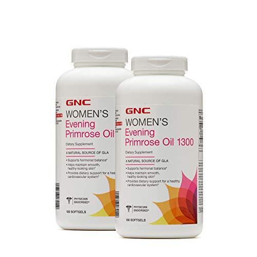GNC Womens Evening Primrose Oil 1300mg - Twin Pack GNC Womens Evening Primrose Oil 1300mg - Twin Pack