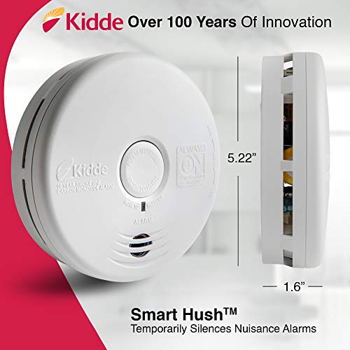 Kidde 21010170 10 Year Smoke and Carbon Monoxide Alarm Detector