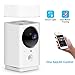 FUVISION 1080P Home Security Camera, Pan/Tilt/Zoom Wi-Fi Indoor Smart Surveillance Camera with Motion Tracking,Night Vision,Sensor Lamp,2-Way Audio,Cloud Storage and SD Card, Compatible with Alexa