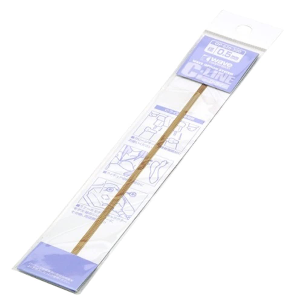 ウェーブ オプションシステムシリーズ C・ライン 径0.5mm 6本入 ホビー用素材 OP-626商品画像