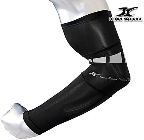1 PAIR NBA GUARD UV COVER GOLF OUTDOOR SPORT COMPRESSION SKIN ARM SLEEVES ACA BLACK