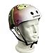 Punisher Skateboards Butterfly Jive Pink Skateboard Helmet with ABS Shell 11-vents Black Liner, Bike Skate BMX Skateboard Helmet
