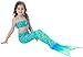 sophiashopping Girl's 3pcs Mermaid Tail Swimmable Princess Bikini Set Swimsuit