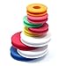 SAMSFX Tippet Holder Fly Fishing Gear for Line Leader Organizer Storage Accessories (B:10PCS Rigging Foams Multicolor - 70mm)