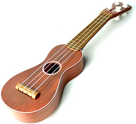 73JohnPol 14.5 inch Ukulele Beginner Hawaii 4 String Nylon Strings Guitar Musical Ukelele for Children Kids Girls