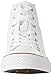 Converse Unisex Optical White M7650 - HI Top Sneaker Optical White Size 4.5