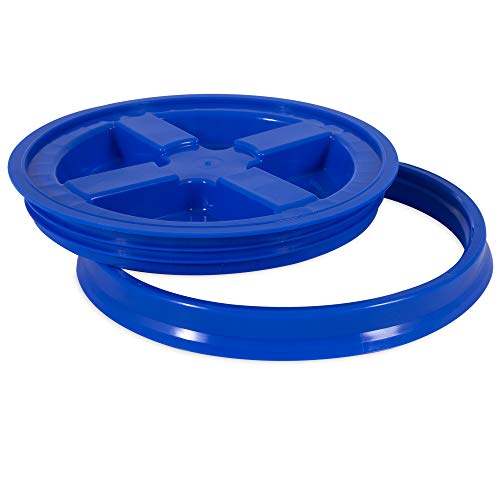 5 Gallon White Bucket & Gamma Seal Lid Food Grade Plastic Pail