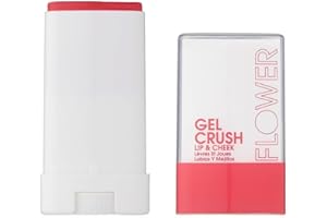 Flower Beauty Gel Crush Lip and Cheek - Raspberry Crush Makeup Women - 0.33 oz
