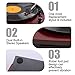 Portable Record Player with Bluetooth/RCA/Auto-Stop/Aux Inthumb 4