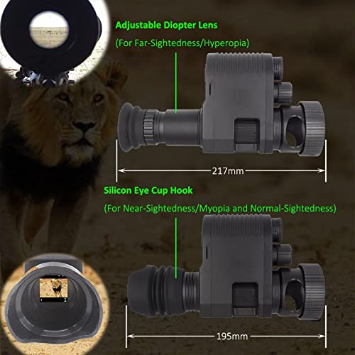 ANIUXIAOGE Digital Night Vision Infrared Rifle Scope Monocular Hunting