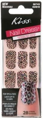 2 pack of Kiss Nail Fashion Strips, 28 Piec