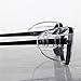 Auony Safety Glasses Side Shields,2 Pairs Slip On Clear Side Shields for Safety Glasses-Fits Small to Medium Eyeglasses (Clear - Fits Small to Medium)
