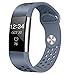 Humenn for Fitbit Charge 2 Bands, Replacement Accessory Sport Band for Fitbit Charge 2 HR Gray Small