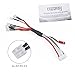 Crazepony 6 in 1 JST-PH 2.0 Lipo Charging Adapter Cable to 6S Balance Charger