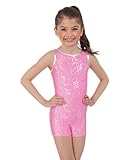 Body Wrappers Print Boatneck Bike-A-Tard