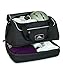 High Sierra Over-Under Cargo Duffel Bag, Black, 21.5 x 15.5 x 14-Inch