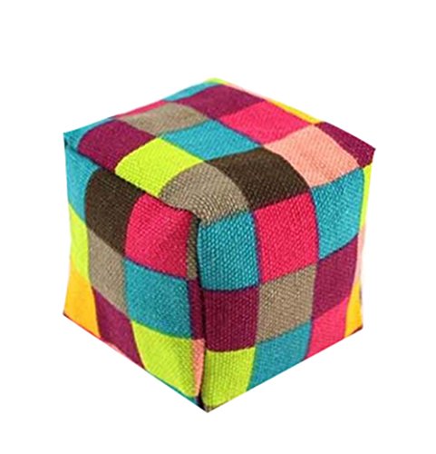 PANDA SUPERSTORE 4 Pcs Square Grid Throw Balls Sandbags Kindergarten Balls Toys Throw Sandbags - Thumbnail 2