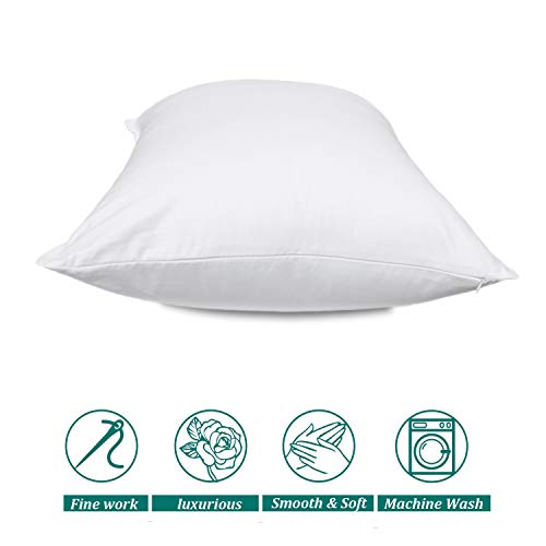 Precoco White Body Pillow Cover Full Body Pillow Pillowcase with