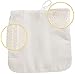 Meshberry Nut Milk Bag - Cheesecloth and Food Strainer - Almond Milk, Juice, Cottage Cheese, Greek Yogurt Maker - Durable & Reusable Bag - Fine Mesh Nylon - size 12x12 200 Micron