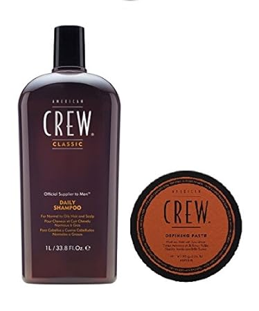 American Crew Daily Shampoo 1000 ml und Defining Paste 85 g
