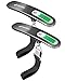 Digital Luggage Scale (2 Pack), Fosmon Stainless Steel Digital Hanging Luggage Weight Scale with Backlight and LCD Display, Up to 110 Pounds with Tare Function (Silver) primary
