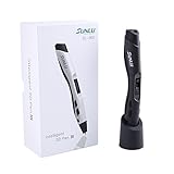 SUNLU Professional 3D Printing Pen with OLED Display,3-Dimensional Model Making,Stimulate Children's Imagination and Practical Ability(Black)