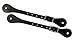 Weaver Leather Single-Ply Spur Straps, Black