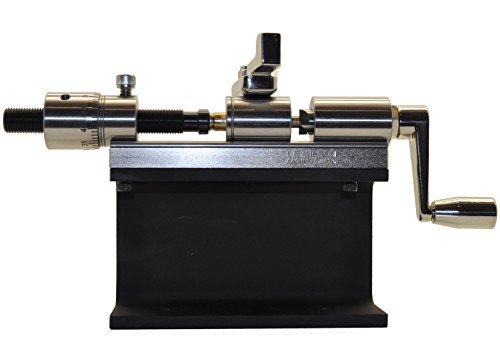 L.E. Wilson CT-SSKIT Case Trimmer Kit Stainless Steel with Micro Adjustment, Stand & Clamp Included, Stainless Steel/Black Oxide/Electro Plated