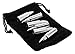 Whiskey Stones – Chills Drinks - Stainless Steel Gift Set - 6 Stones Rocks Cubes for Chilling Vodka, Whiskey & Scotch - Tongs & Storage Bag - Alcohol Ammo
