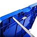 Giantex Multi Function Rolling Cooler Picnic Camping Outdoor w/Table & 2 Chairs Blue