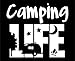 Sweet Tea Decals Camping Life - 4 1/4