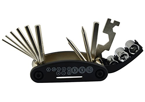 WHX 16 in 1 Multi-Function Bicycle Bike Cycling Mechanic Repair Tool Kit