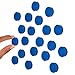 Scribble 1 Inch Office Magnets (20 Pack) – Blue Round Memo Magnets for Refrigerator, Whiteboard, Locker, and Classroom
