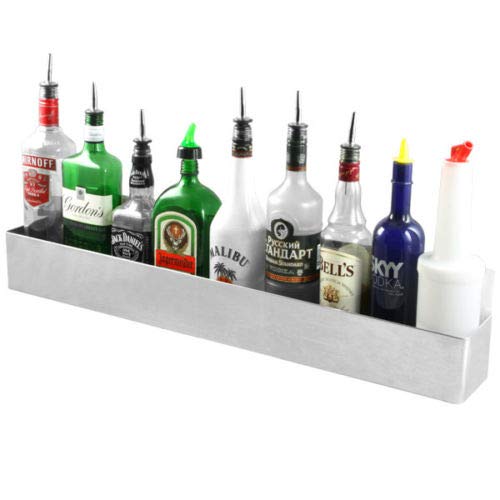 ChefHub 22" Professional Stainless Steel Bar Speed Rail/Cocktail Rack