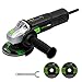 Angle Grinder, GALAX PRO 6 Amp Grinder 4-1/2 Grinding Disc with 2 Abrasive Wheels, Side Handle, Safety Guard & Spanner for Disc Attachment, for Removing Paint & Mortar, Sanding, Cutting, Grinding