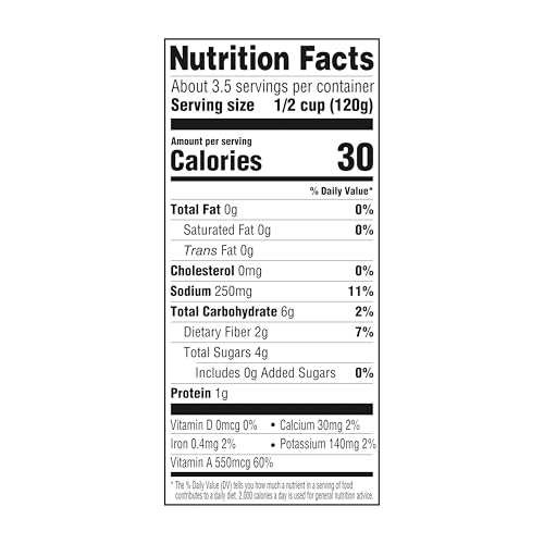 AMAZON GROCERY, CANNED SLICED CARROTS, 14.5 OZ