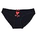 ABClothing Women's Cotton Low Rise Bikini Underwear 6 Pack Black Multi-Color XS/2XL