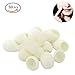 OR Pure Natural Silkworm Cocoon Facial Face Cleanser Beauty Tool Organic Natural White Silk Cocoon Balls Facial Skin Care Scrub Beauty Healthy Skin Care Remove Whitening Facial Cleanser Balls 50 Count