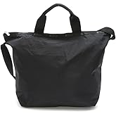 LeSportsac Deluxe Easy Carry Tote Bag (Recycled Black)