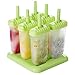 CHICHIC Popsicle Molds Ice Pop Makers Ice Pop Molds Ice Bar Maker Popsicle Mold, Light Green