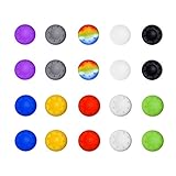 Mudder Silicone Thumb Stick Grips Caps Protect Cover for PS4, Xbox 360, PS3 Controllers, Mixed Color(Set of 10)