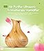 EASEHOLD Aroma Essential Oil Diffuser Humidifier 400ml Cool Mist with Colorful Lights 4 Timer Wood Grain Finish