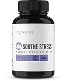 Premium Stress and Natural Anxiety Support with Super Ashwagandha, GABA, L-Theanine and More - Supports Focused and Positive Mind & Support Serotonin Levels