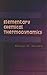 Elementary Chemical Thermodynamics (Dover Books on Chemistry)