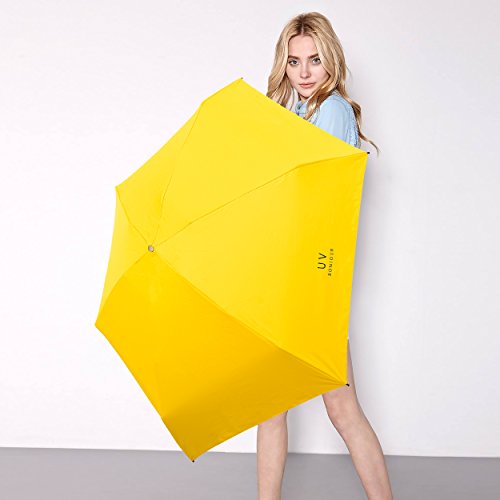 image for Orgen Mini Compact Sun&Rain Umbrella Lightweight Portable Umbrella Tra