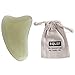 EQLEF® 1 pcs Jade Gua Sha Scraping Massage Tool Hand Made Jade Guasha Board , Tools for Graston SPA Acupuncture Therapy Trigger Point Treatment on Face Arm Foot Small Triangle Shape