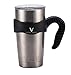 EVERIE Tumbler Handle Compatible with Yeti 20 Oz Tumbler (20 Oz, Black) (Does Not Fit Rtic or Ozark)