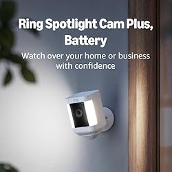Ring Spotlight Cam Plus, Battery | Home or business