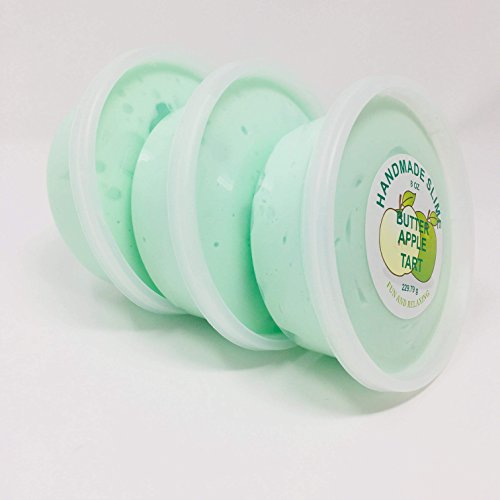 Handmade Butter slime Apple tart fragrance 8 oz container