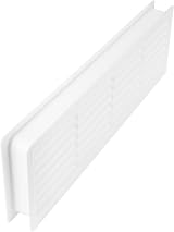Awenta White Plastic Ventilation Grille 120 x 440mm Interior Door Vent view 9